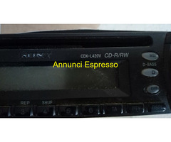 Sinto CD autoradio Sony per ricambi o da riparare
