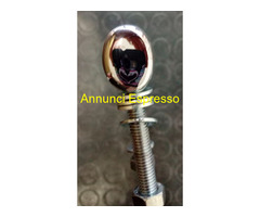 Gambe per Mobili Poltrona in Acciaio Cromato