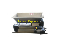 DIRASPATRICE A MOTORE CON COCLEA INOX