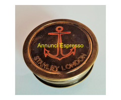Bussola  in ottone  riproduzione  Stanley London 1