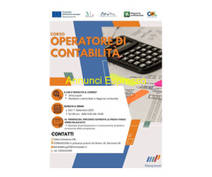 Corso FORMAZIONE GRATUITA CONTABILITA\' GENERALE NERVIANO