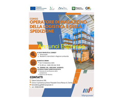 Corso FORMAZIONE GRATUITA LOGISTICA E MAGAZZINO CREMA