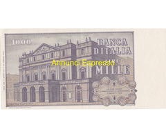 Banconote storiche degli anni \'70 in ottimo stato