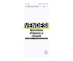 Bicicletta d\'epoca o recenti
