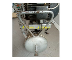Compressore Aria 50 litri bombola con piccola crin