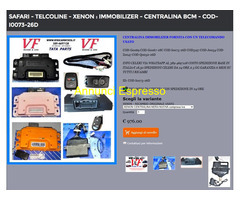 IMMOBILIZER - CENTRALINA BCM - COD-I0073-26D