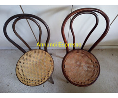Sedie Thonet n? 5 pz. Antiche in legno