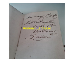 Antica LEDGER Vittoriana (libro mastro ) con chia