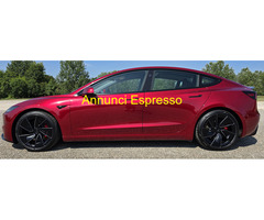 TESLA Model 3 Performance awd Highland ultrarosso 4WD
