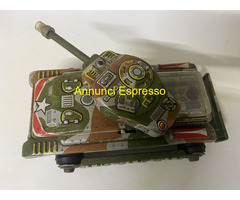 Carro armato in latta anni 60/70