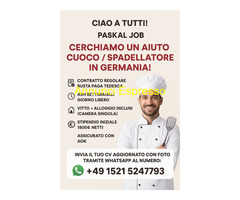 Paskal Job cerca  CERCASI AIUTO CUOCO  nel settore Alberghiero con  esperienza