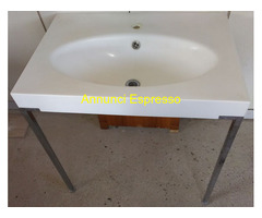 Lavandino completo bagno in materiale composito