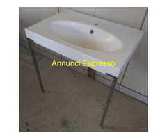 Lavandino completo bagno in materiale composito