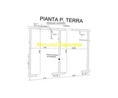 Affitto negozio vic. campo sportivo mq126 affitto Euro900