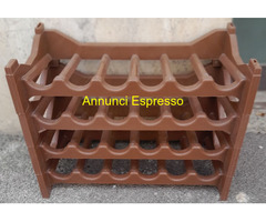 Cantinetta 6 posti in plastica 3 serie