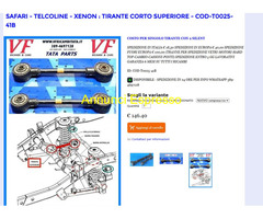 TIRANTE CORTO SUPERIORE - SILENT BLOCK