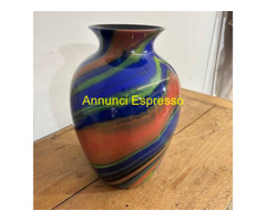 Vaso in vetro Ottavio Missoni  - Arte Vetro Murano