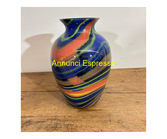 Vaso in vetro Ottavio Missoni  - Arte Vetro Murano