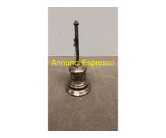 Campanello vintage in metallo argentato, XX sec