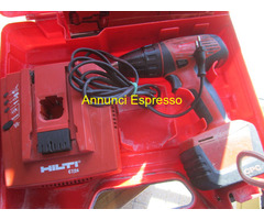 AVVITATORI-TRAPANO  HILTI  BATTERI&ELETTR +SCALA