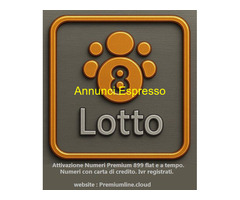 Attiva Numeri Premium Lotto con PremiumLine