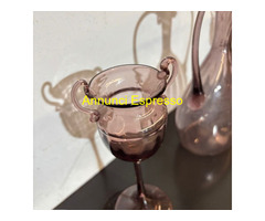 Antico Tritico in vetro rosa  Amatista 1920  Zecch