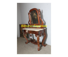 Antica splendida Console toilette Napoli metà 800