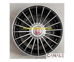 Cerchi grifo nero 4,5x 12 4x190 fiat 500 l f r