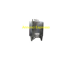 Serbatoio Acciaio Inox 1500 Litri Completa