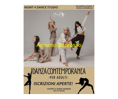 CorsoCorso di DANZA CONTEMPORANEA ADULTI