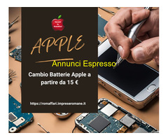 Apple Cambio Batteria Roma - OFFERTISSIMA!