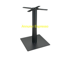 Base tavolo 45x45 piatta per piano max 90x90 diam