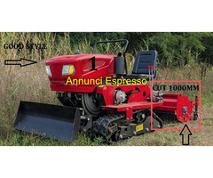 TRATTORE MULTIFUNZIONALE CINGOLATO 25HP DIESEL