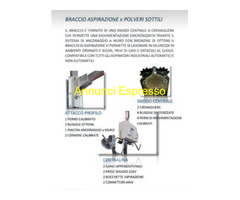 Braccio aspirazione falegnameria e carrozzer nuovo