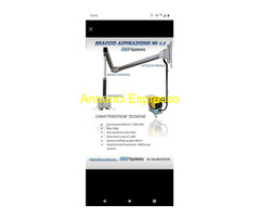 Braccio aspirazione falegnameria e carrozzer nuovo