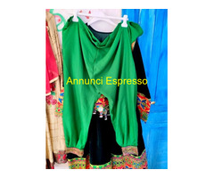 Vendo abito pashtun afgano originale fatto a mano