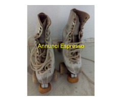 Pattini a Rotelle professionali in pelle a stivale