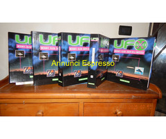 38 cassette VHS e 4 fascisoli con dispense UFO