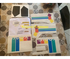 Gilera sioux kit adesivi completo vers. blu