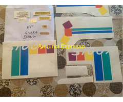 Gilera sioux kit adesivi completo vers. blu