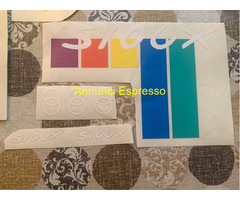 Gilera sioux kit adesivi completo vers. blu