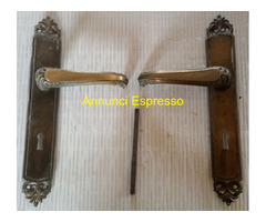 Maniglie per Porte in Ottone massiccio complete