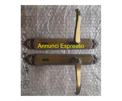 Maniglie per Porte in Ottone massiccio complete