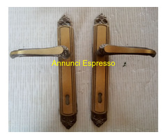 Maniglie per Porte in Ottone massiccio complete
