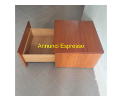 Comodino in Ciliegio con Cassettone e scrivania