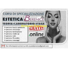 CorsoCORSI DI SPECIALIZZAZIONE ESTETICA GRATUITI