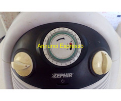 Caldo bagno Zephir con timer come nuovo