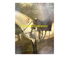 Antico dipinto fiammingo XVIII sec olio su tela