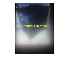 Cassettiera in laminato nero opaco con chiave