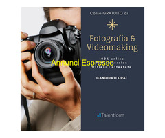 CorsoFotografia e VideoMaking (corso GRATUITO online, full time), edizione del 10 novembre 2025